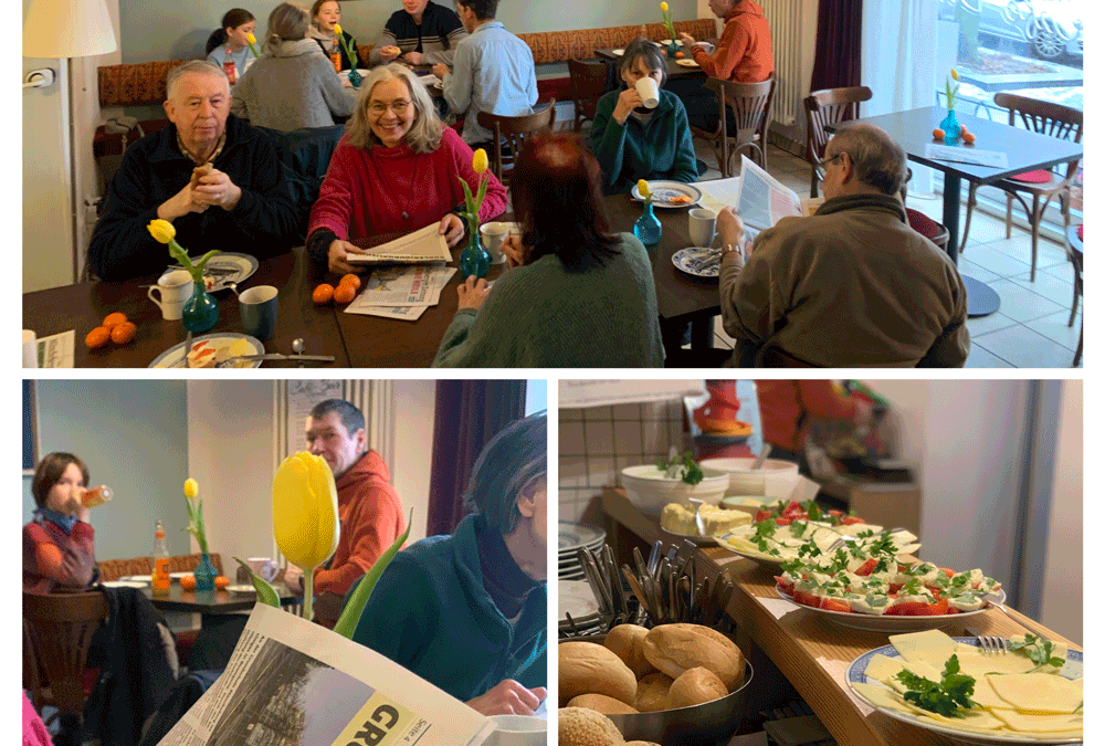 1. Frühstück mit der Kleinen Müncheberger Zeitung